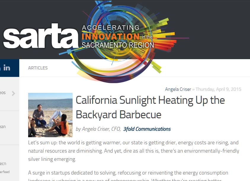 California Sunlight Heating Up the Backyard Barbecue