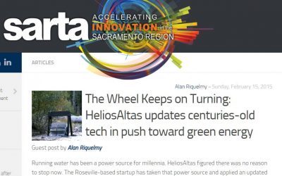 The Wheel Keeps on Turning: HeliosAltas updates centuries-old tech in push toward green energy