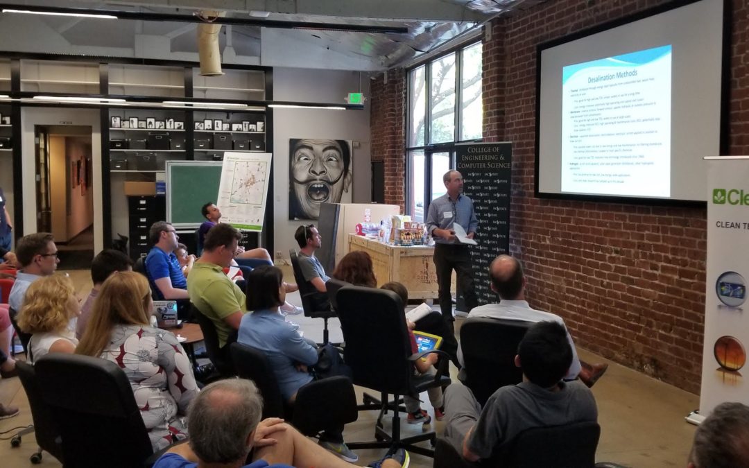 Cleantech Meetup Attendees Discuss Water In California